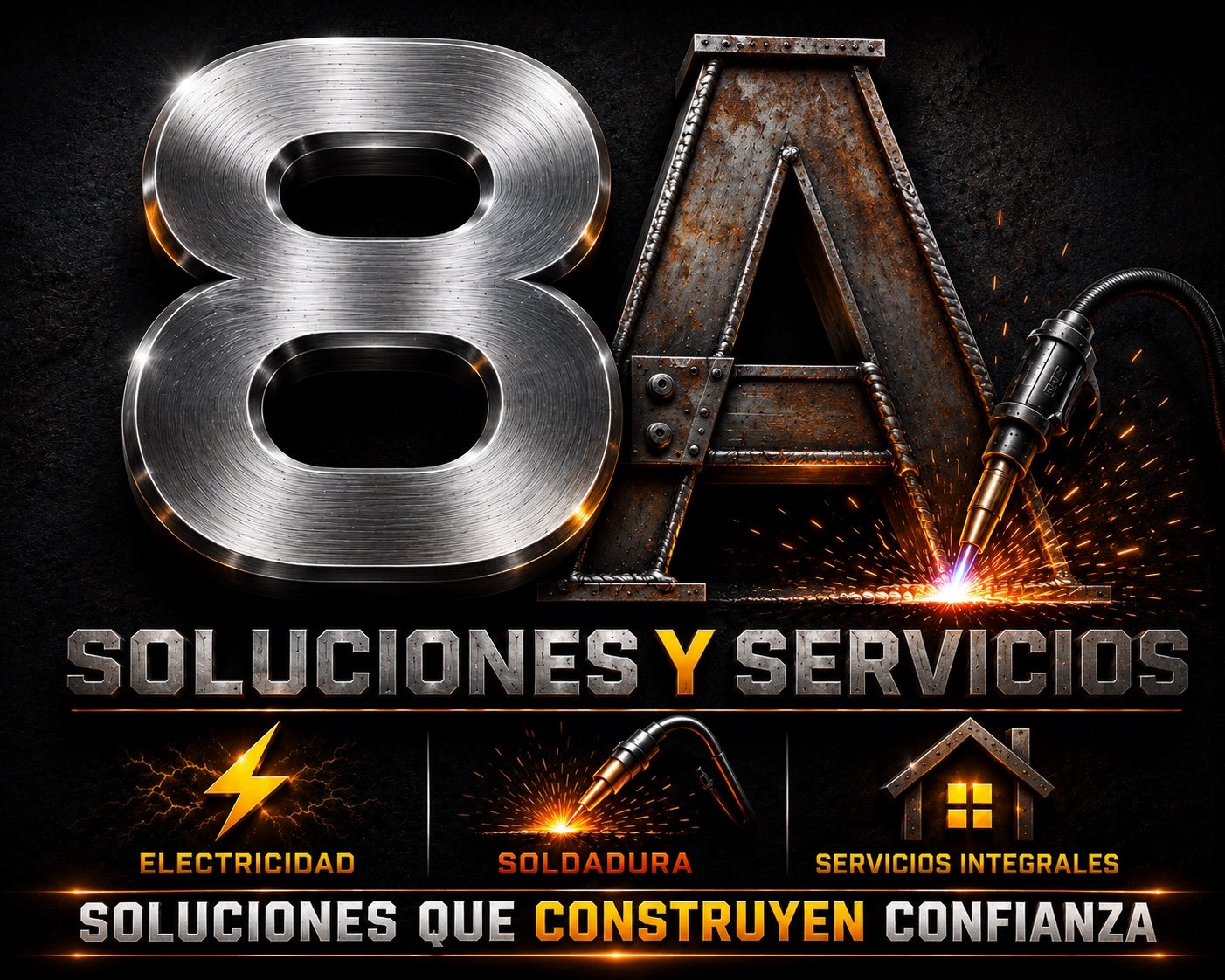8A Soluciones y Servicios, electricidad, soldadura y servicios integrales